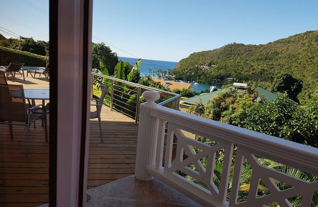 Couple's Retreat - Unique and Breathtaking Views of Marigot Bay - Casa Vista 1BR