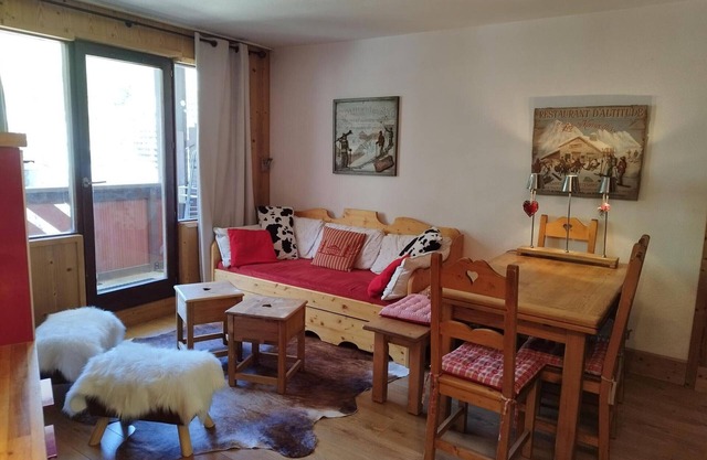 Cozy 2-room in La Daille, direct slope access