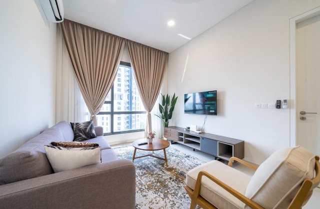Cozy 2B2B w Pool - 6 Pax - 5 min to Mid Valley Megamall