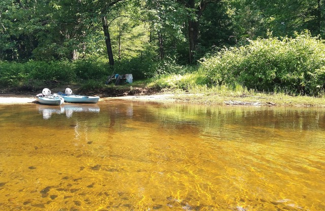 Cozy 4 season waterfront cottage in the white mountains on the bearcamp river!