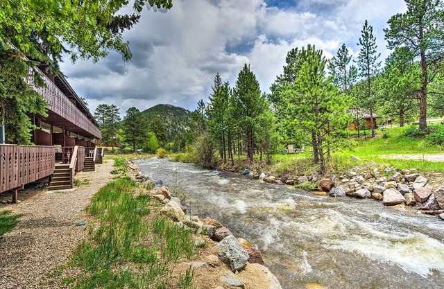 Cozy Condo on Fall River - 1 Mile to RMNP Gate!