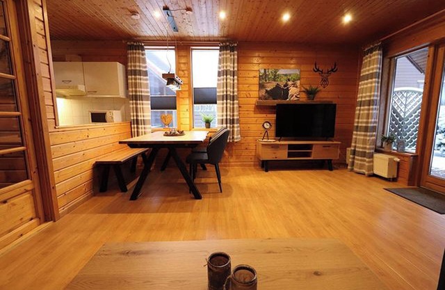 Cozy vacation home in the Blauvogel vacation complex near the Waldseebad