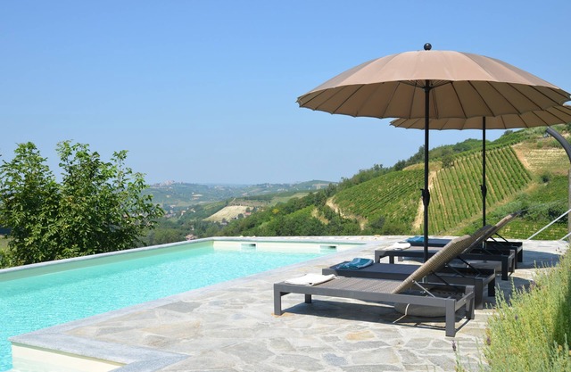 Cozy Villa w/amazing pool and view of the vineyards and hills of Monferrato!