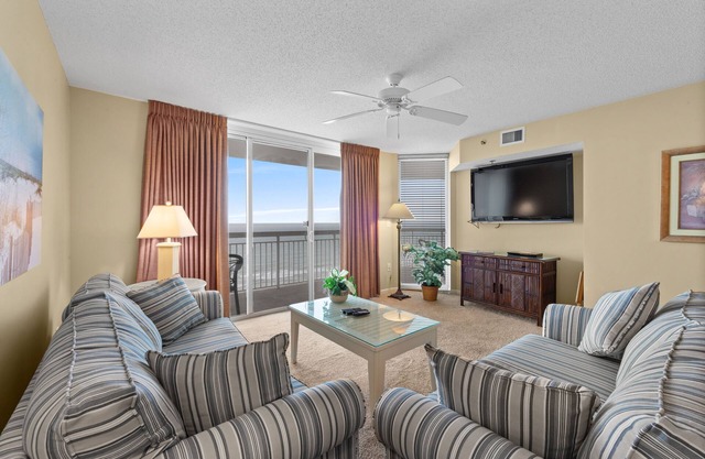 Crescent Shores North 1104 - 2 Bed/2 Bath Ocean Front Condo - Pools, Lazy River, & Hot Tub
