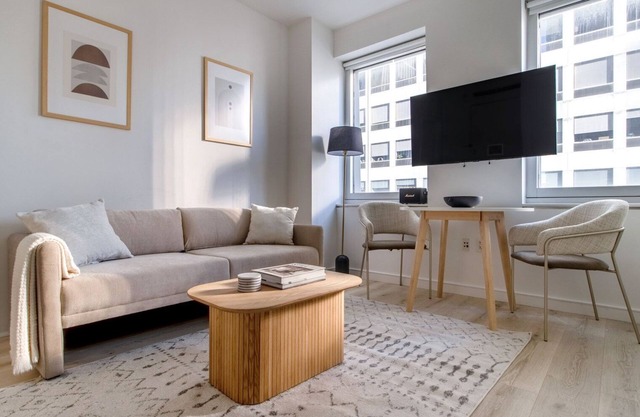 Delightful Midtown West 1BR w/Gym & W/D, nr Bryant Park, by Blueground