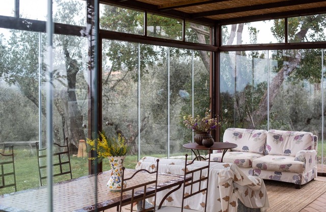 detached Cottage with garden and breathtaking view to the seaside and Tuscan hil