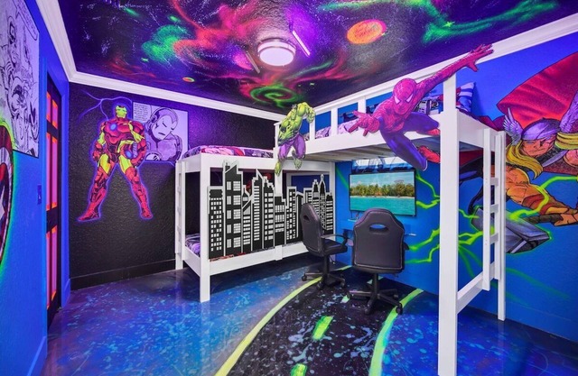 Disney Resort w/Game Room, WaterSlide & LazyPool