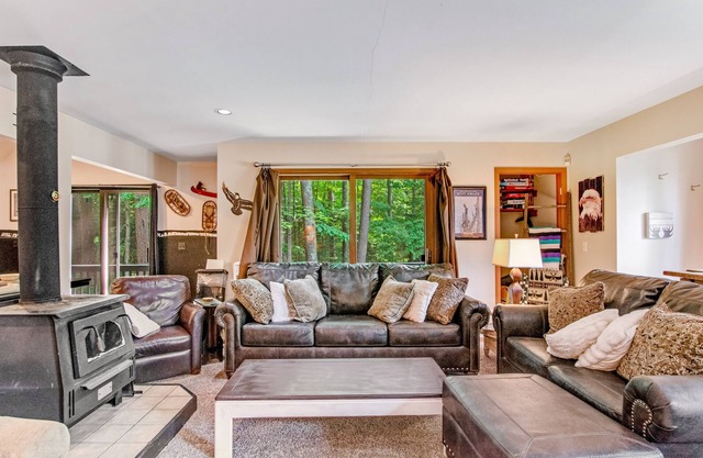 Dog-friendly lakefront home with kayaks, bikes, dock, & W/D