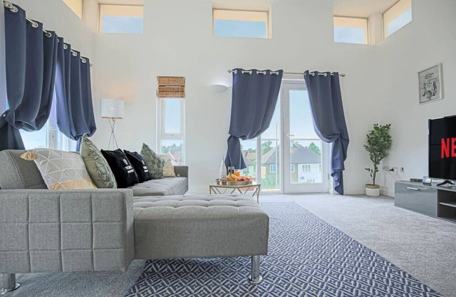 Duplex Apartment Balcony FreeParking SmartTV
