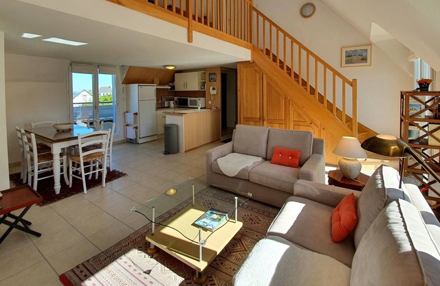 Duplex Villa Porspol - Terrace with sea view