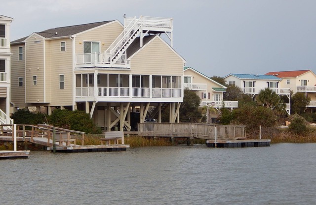 Ebb Tide: Spectacular Bayfront View At Sunset Beach, NC!