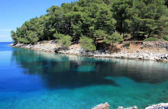 Eco house Zabodarski beach, Ćunski, Croatia