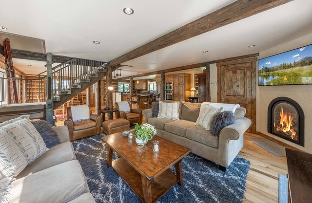 Elegant log home offers the best of contemporary and classic