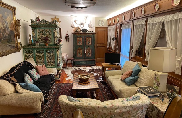 Elegant luxury apartment in the center of Cortina in Ampezzo style