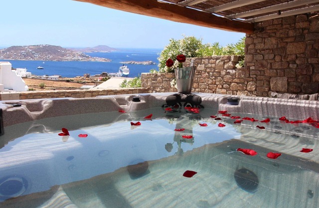 Elegant Mykonos Villa | Villa Rowena | 4 Bedrooms | Breathtaking Sea Views |.