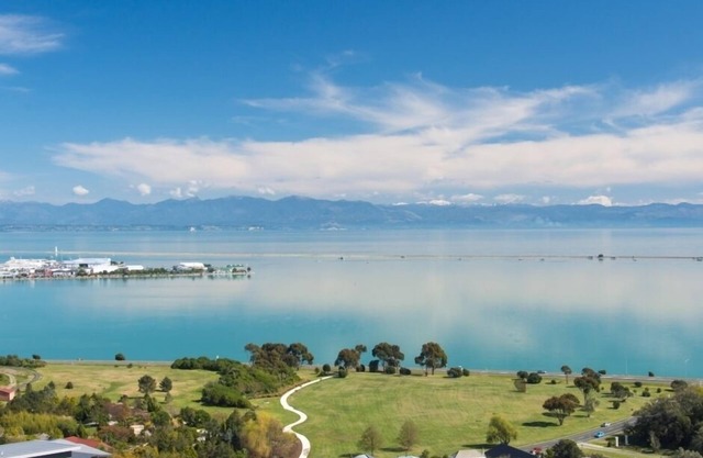 Elevated Sea View Studio Apartment - Stunning Views over Nelson's Tasman Bay
