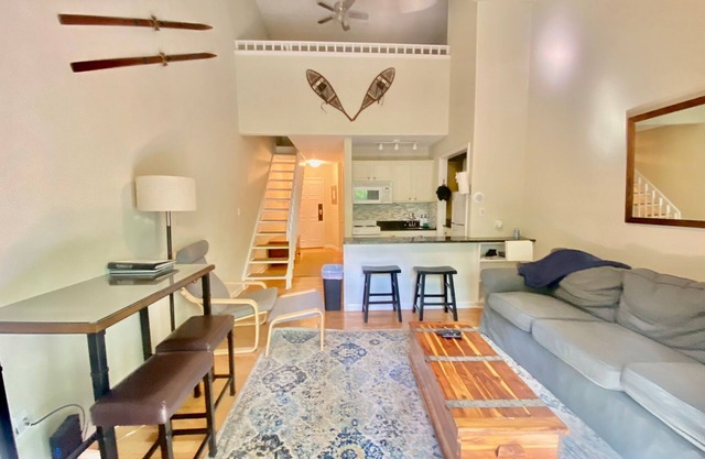 Embrace the mountain lifestyle in this delightful true ski-in/ski-out condo in Wintergreen!