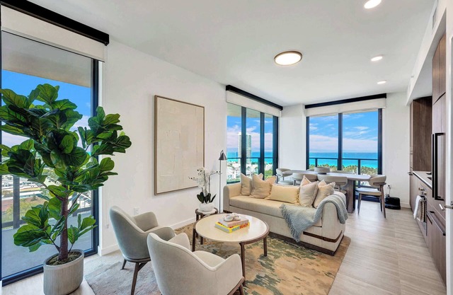 Endless Views from this Elegant 4BR Miami Beach Retreat