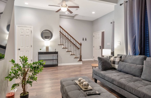 Enjoy a stylish experience at this centrally-located beautiful house.