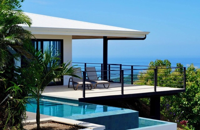 Enjoy incredible ocean views high above beautiful Playa Carrillo