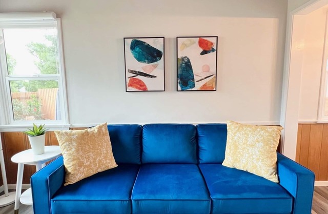 Entire mid-century modern 1/1 house with garage