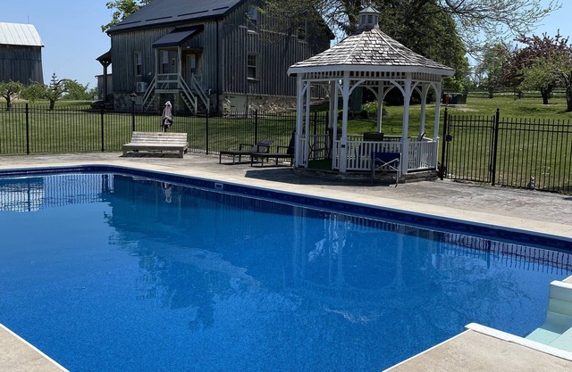 Estate farm property with incredible views of Georgian. Close to Blue Mountain