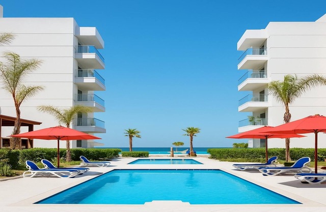 Exclusive Beachside Chalets at Porto Said Resort