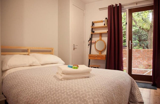 Exclusive access to private bedroom with ensuite in a shared contemporary Victorian flat