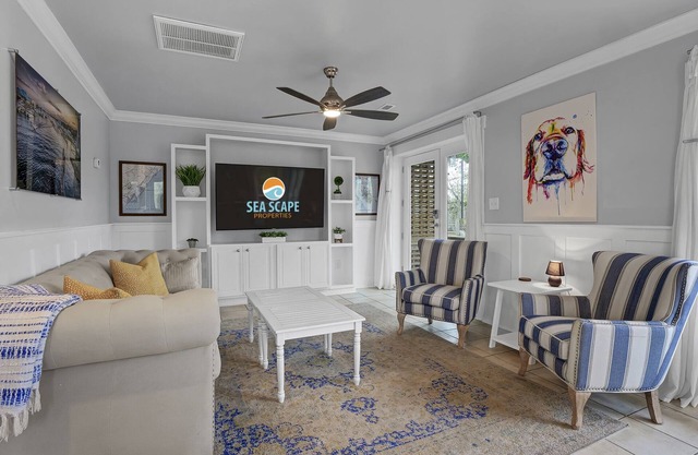 Experience Coastal Luxury at The Waterway 405: Marina Views, Pool, Dining!