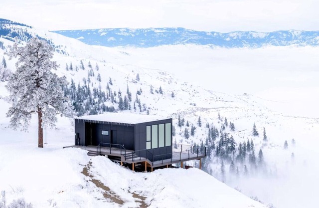 Experience the feeling of being on top of the world in this breathtaking retreat