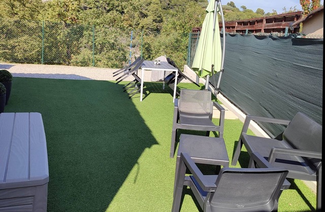 F1 with garden space