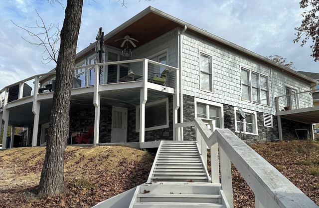 Family-Friendly Lakefront Home with Hot Tub, Firepit, Dock & Breathtaking Views!