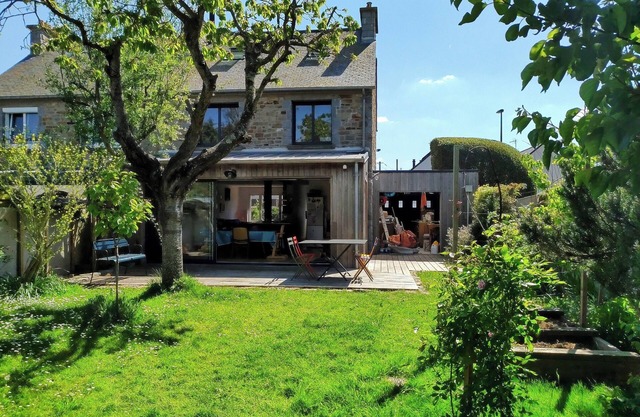Family home with enclosed garden