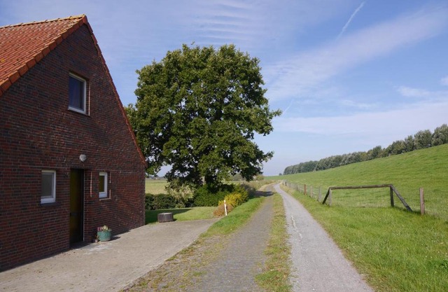 Ferienhaus am Nordseedeich in Alleinlage