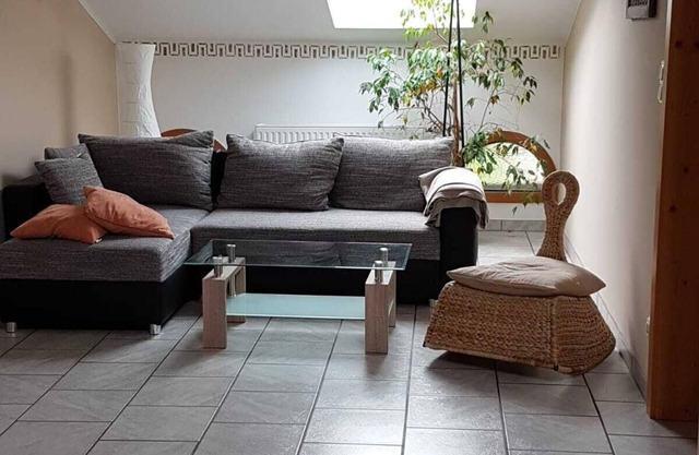 Ferienwohnung 1 im Dachgeschoss für 2 - 4 Personen, 70 qm, mit 2 sep. Schlafzimmern
