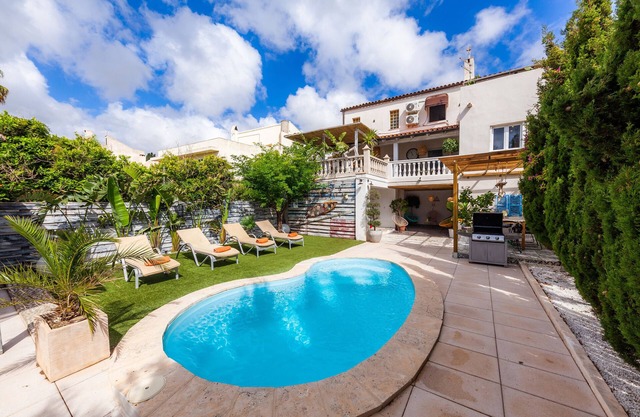 Finca Casa Varna with Mountain View, Pool, Terrace & Garden; Parking Available