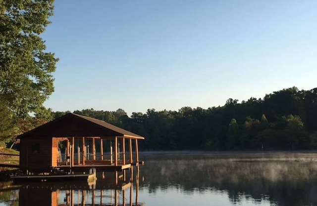 Five beautiful cabins all on the same property. Great for family reunions, corporate retreats or other small groups.