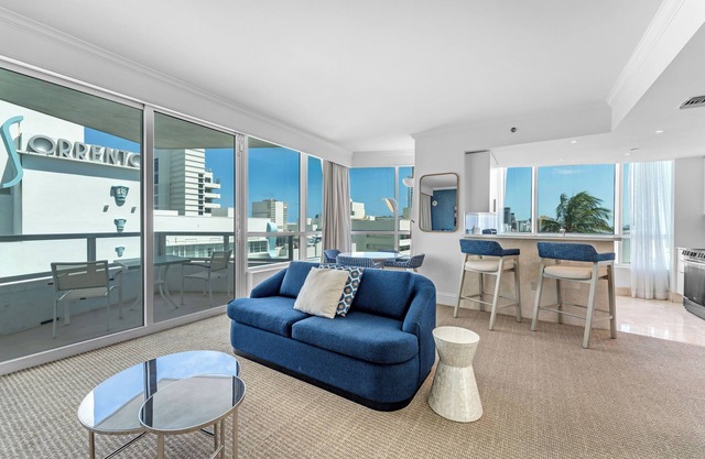 FontaineBleau Suite Street & Partial Ocean view