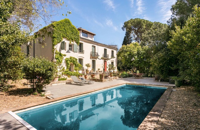 For summer: sublime maison de maître with swimming pool, air conditioning, barbecue, pétanque ☀