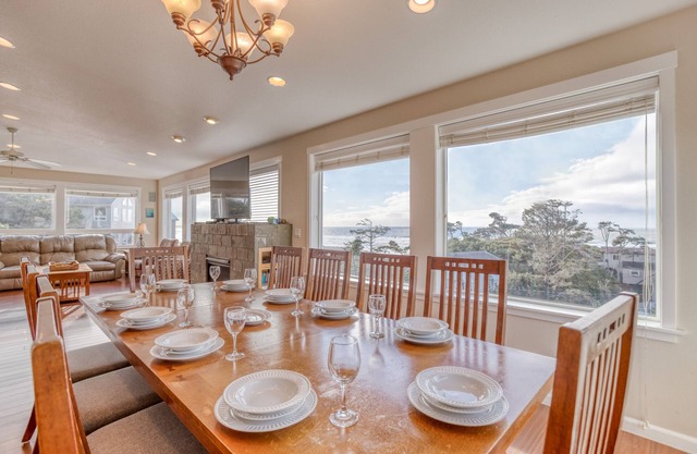 Four levels and private elevator for accessibility, along with wonderful views!