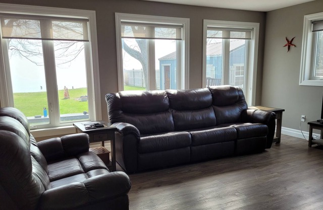 Four Season Home with Private Lake Erie Beachfront