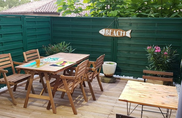 Fully equipped apartment 10 minutes from the beach and all amenities