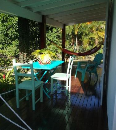 Gîte Cumaru dans jardin tropical Sainte-Anne