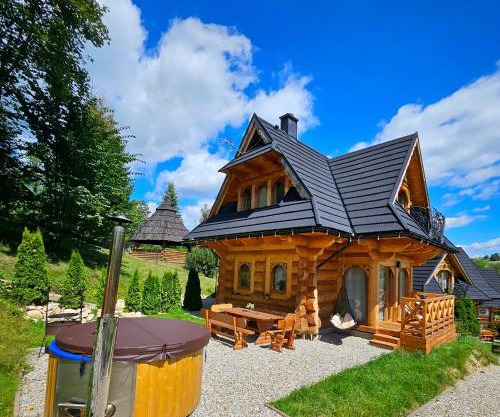 Góralska Chatka 3 Highland Cottage - Jacuzzi, Sauna, Split AC, Private parking, Mountains View