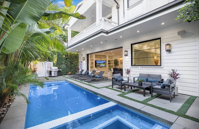Genesee Ave Farmhouse - Contemporary Oasis with Pool and Theater