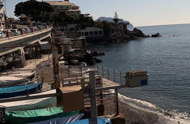 Genoa Quarto splendid one bedroom apartment with terrace 5 minutes from the sea