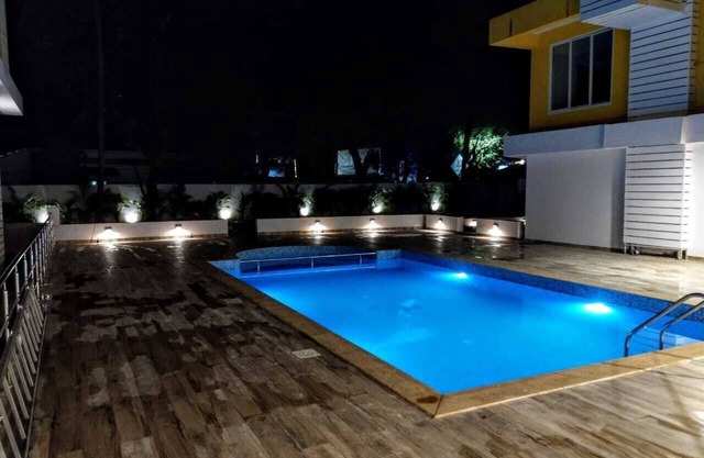Goafica Studio with Pool View with Private Kitchen