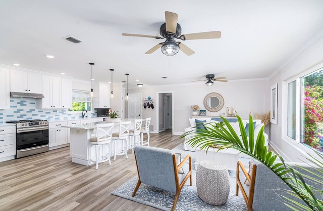 Gorgeous Coastal Home w/Pool - Steps to Restaurants - 10 Mins to Beach!