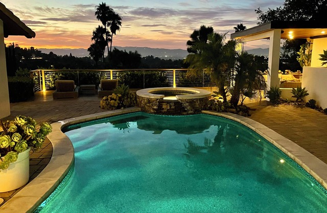 Gorgeous Newly Remodeled Open Plan Home With Spectacular City Views and Sunsets.