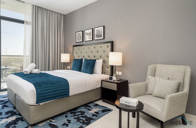 Gorgeous Studio Apartment in Damac Celestia B Dubai South by Deluxe Holiday Homes